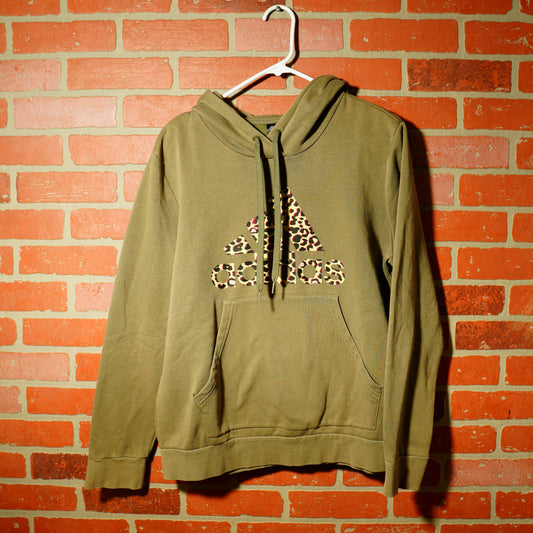 VTG Youth Adidas Olive Green Hoodie