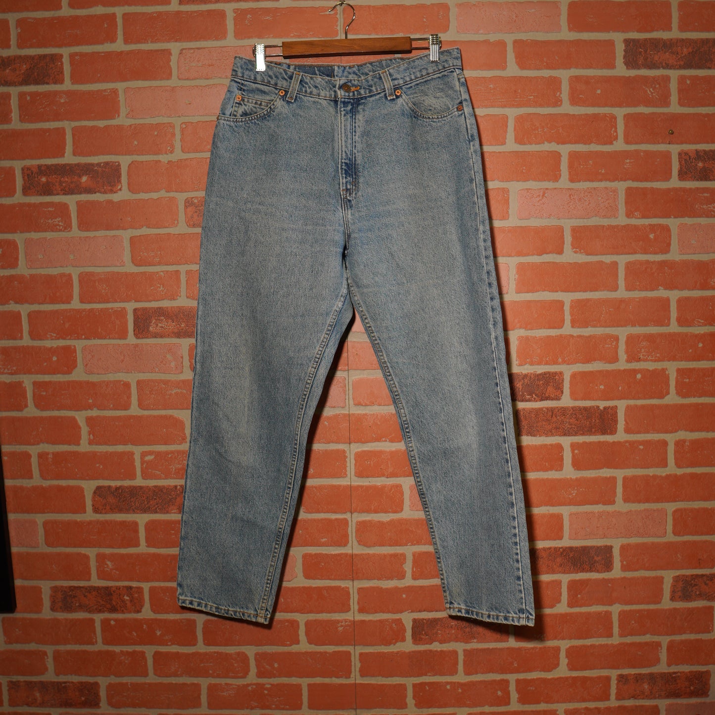 VTG Levis Straight Fit Orange Tag Denim Jeans