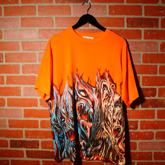 Billy Hill Orange Amalgamation Tee