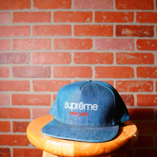 Supreme New York Logo Snapback Hat