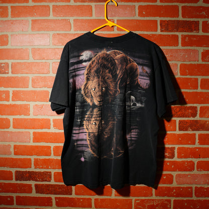 VTG Lion Big Face Tee