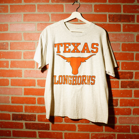 VTG Texas Longhorns Grey Tee