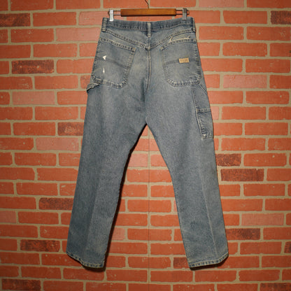 VTG Wrangler Painted Distressed Denim Jeans