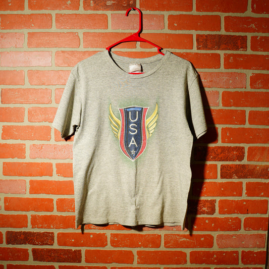 VTG Youth Nike Team USA Grey Tee