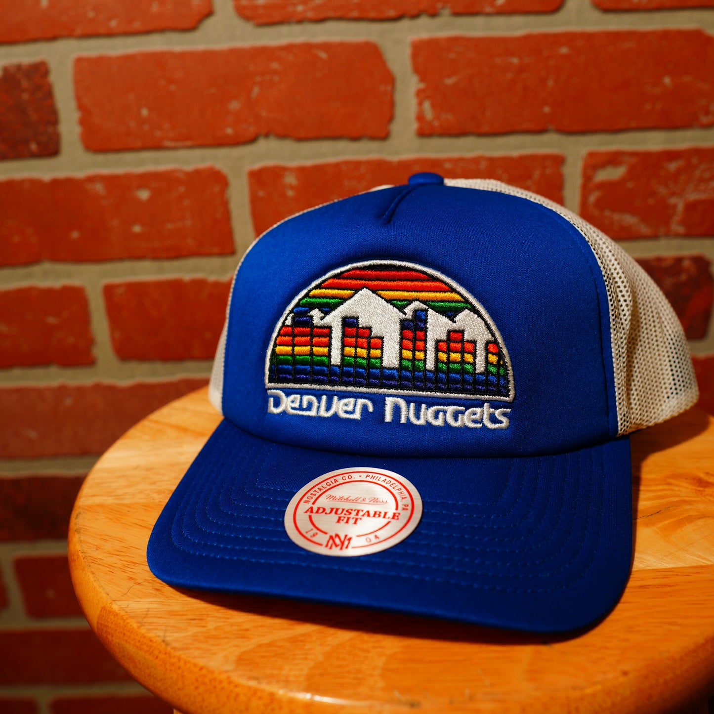 Mitchell & Ness NBA Denver Nugget Trucker Hat