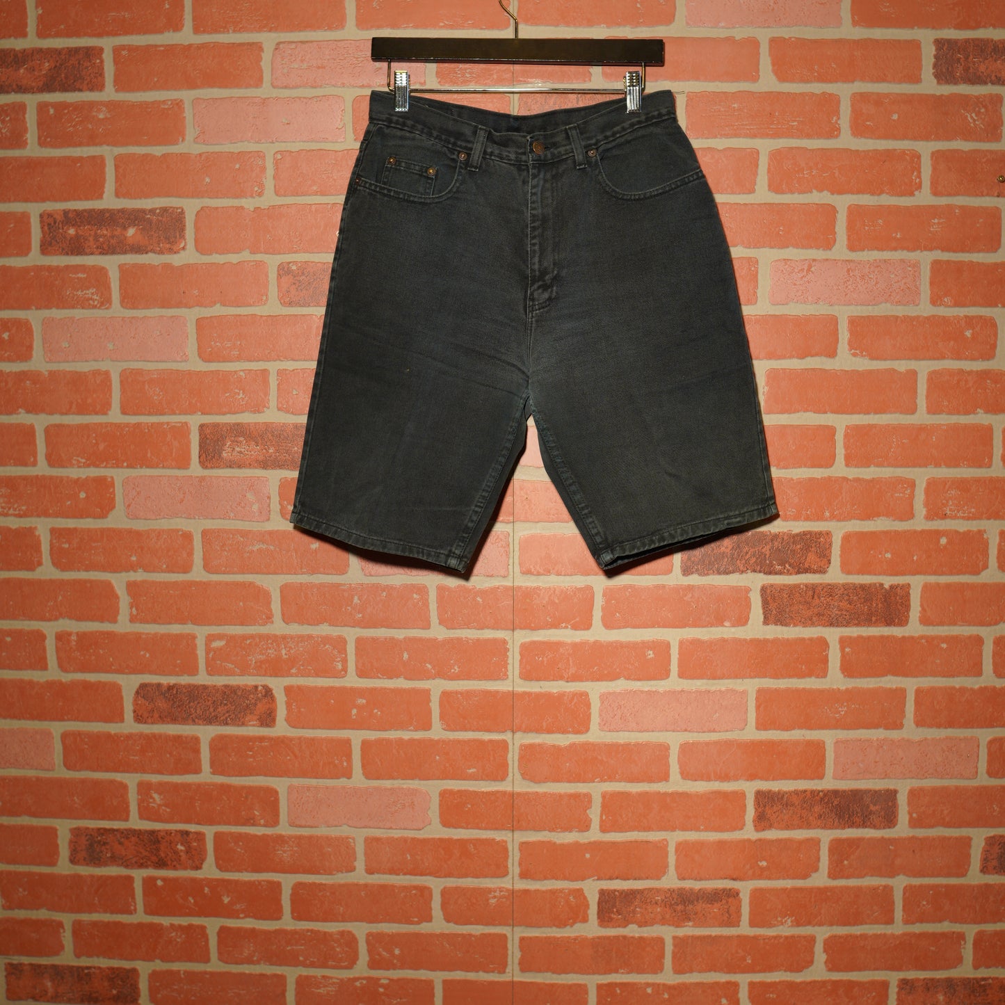 VTG Black Denim Jean Shorts