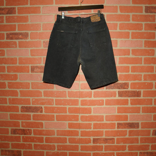 VTG Black Denim Jean Shorts