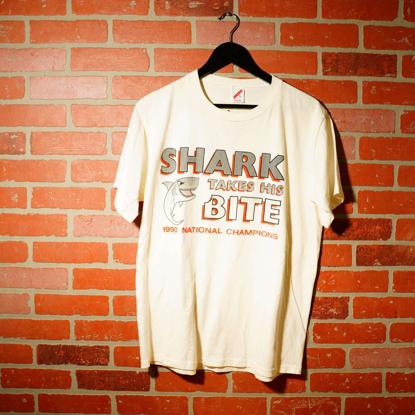 VTG 1990 UNLV Shark Takes His Bite Tee