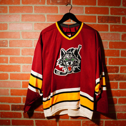 VTG IHL Chicago Wolves Hockey Jersey