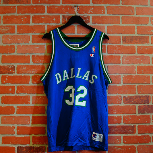 VTG NBA Dallas Mavericks Mashburn Basketball Jersey
