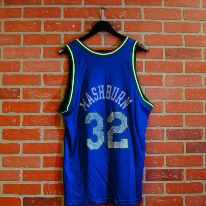 VTG NBA Dallas Mavericks Mashburn Basketball Jersey