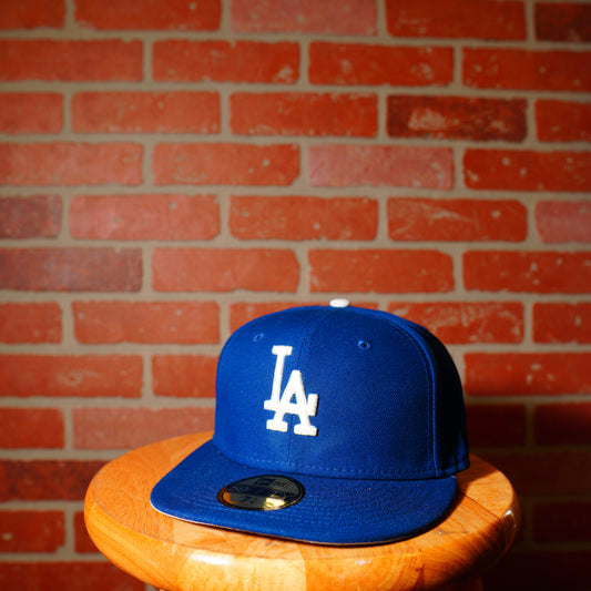 MLB Los Angeles Dodgers 25th Anniversary Patch Fitted Hat
