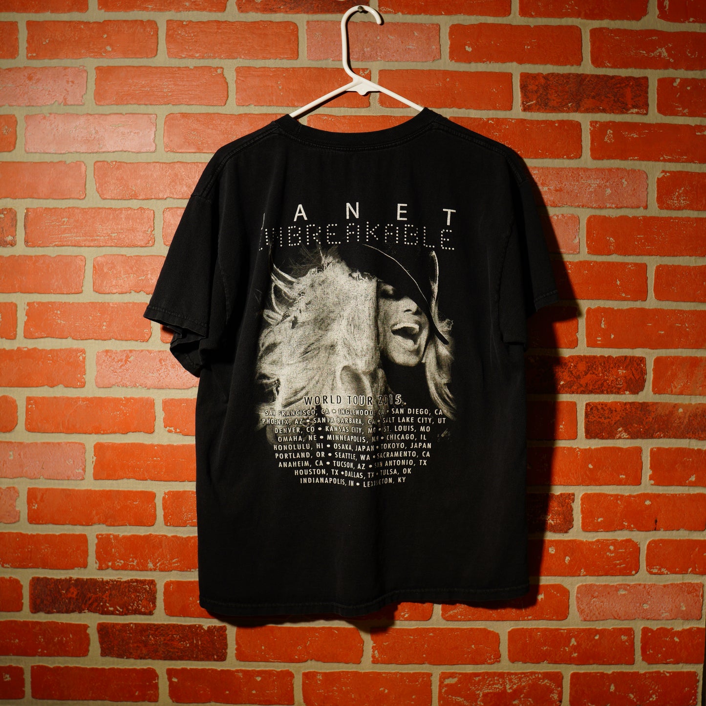 2015 Janet Jackson Unbreakable Tour Tee