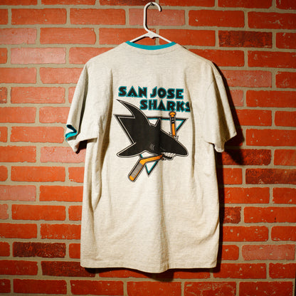 VTG NHL San Jose Sharks KNEW 910 AM Tee