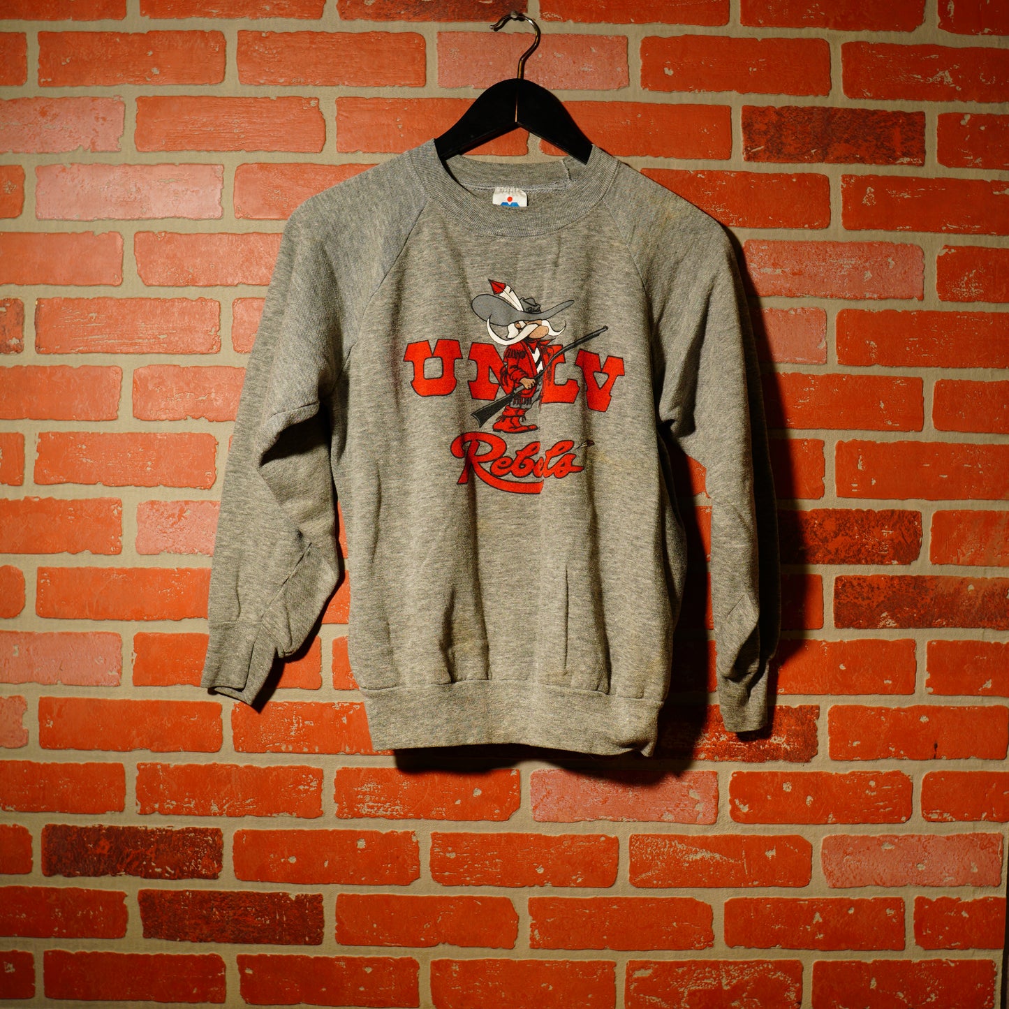 VTG UNLV Rebels Grey Crewneck