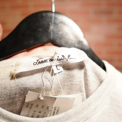 CDG Play Outline Heart Long Sleeve Tee