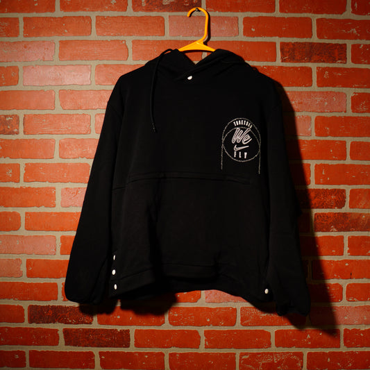 DS Nike Together We Fly Black Cropped Hoodie