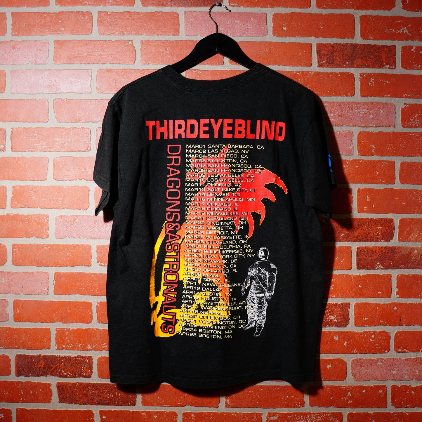 VTG Third Eye Blind Dragons & Astronauts Tour Tee