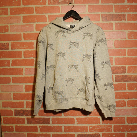 Revenge Grey All-Over Hoodie