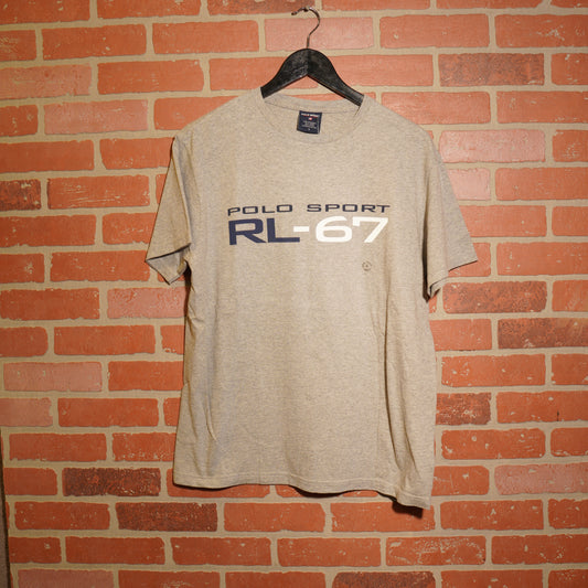 VTG Polo Sport RL-67 Grey Tee