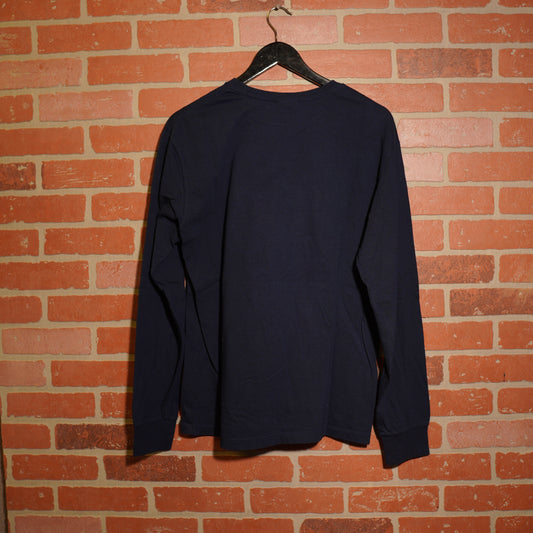VTG Polo Sport Gold Crest L/S Navy Tee