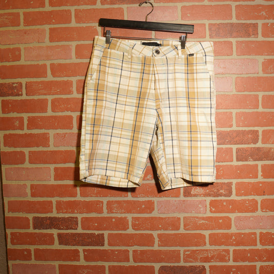 VTG Hurley Plaid Shorts