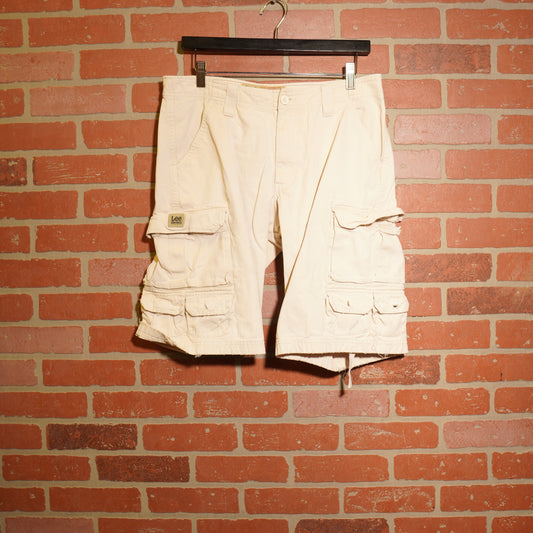 VTG Lee Dungarees Cargo Shorts