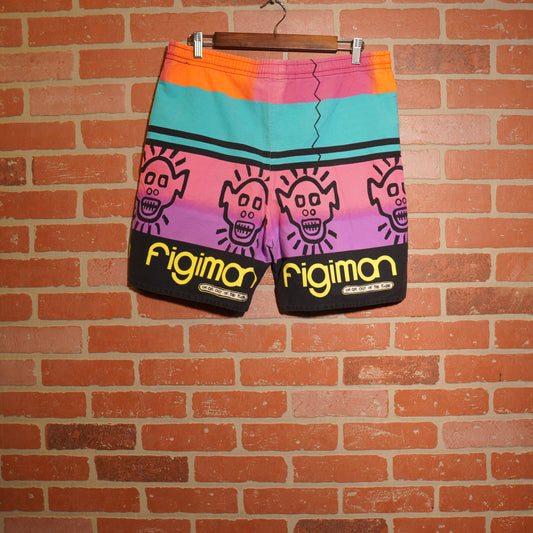 VTG Y2K Figiman Surf Shorts