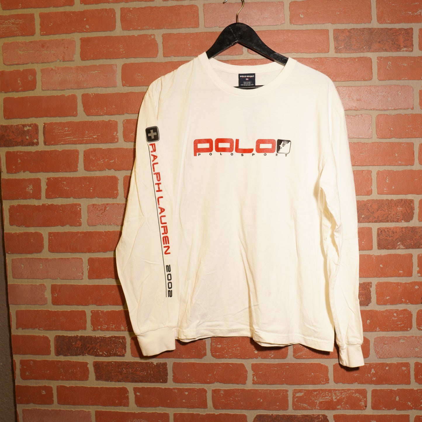 VTG 2002 Polo Sports By Ralph Lauren Climbing L/S Tee