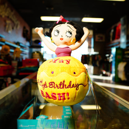 VTG Betty Boop Betty's Birthday Bash Plush