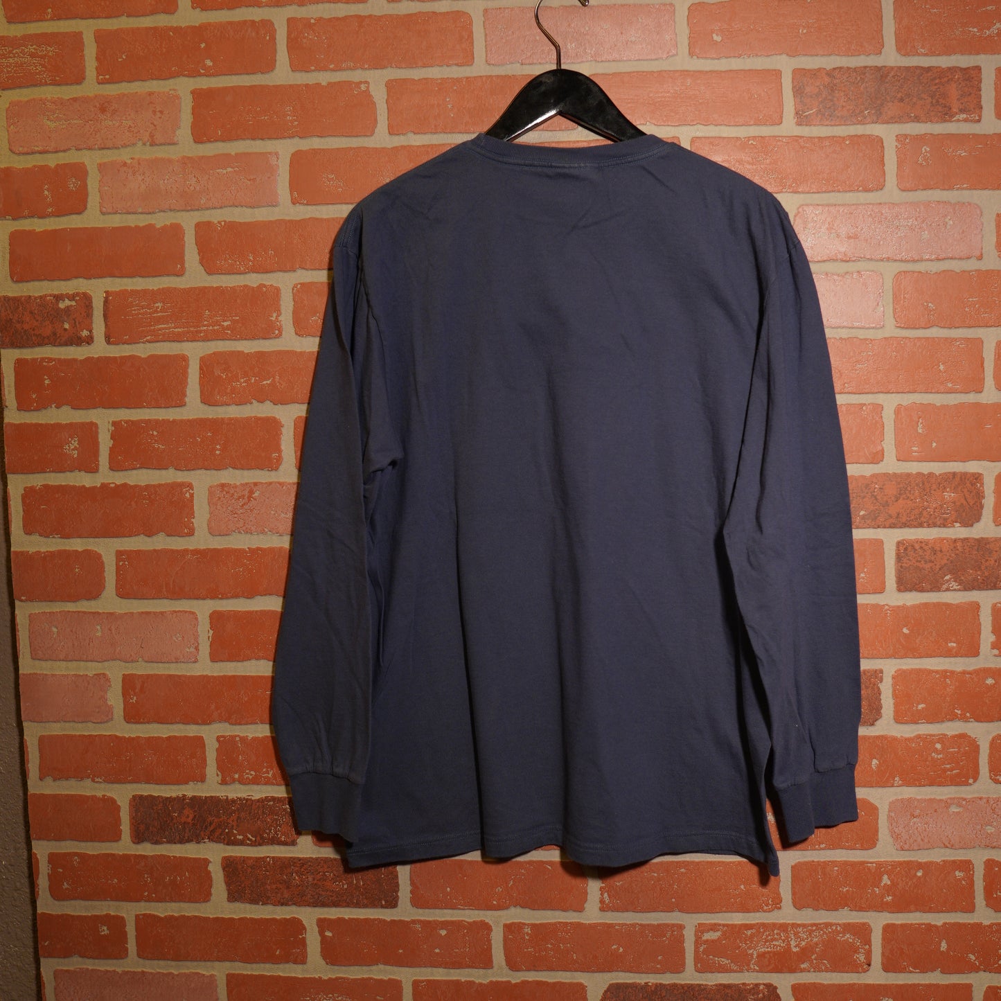 VTG Polo Jeans By Ralph Lauren Navy Flag L/S Tee