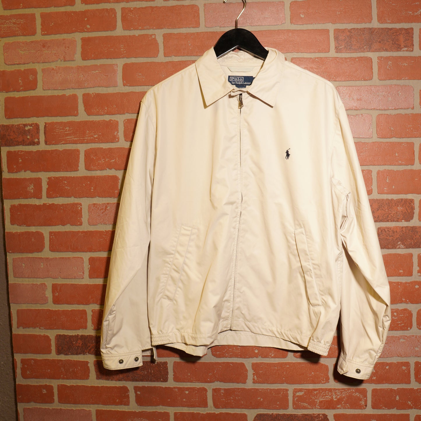 VTG Polo By Ralph Lauren Light Brown Zip-Up Jacket
