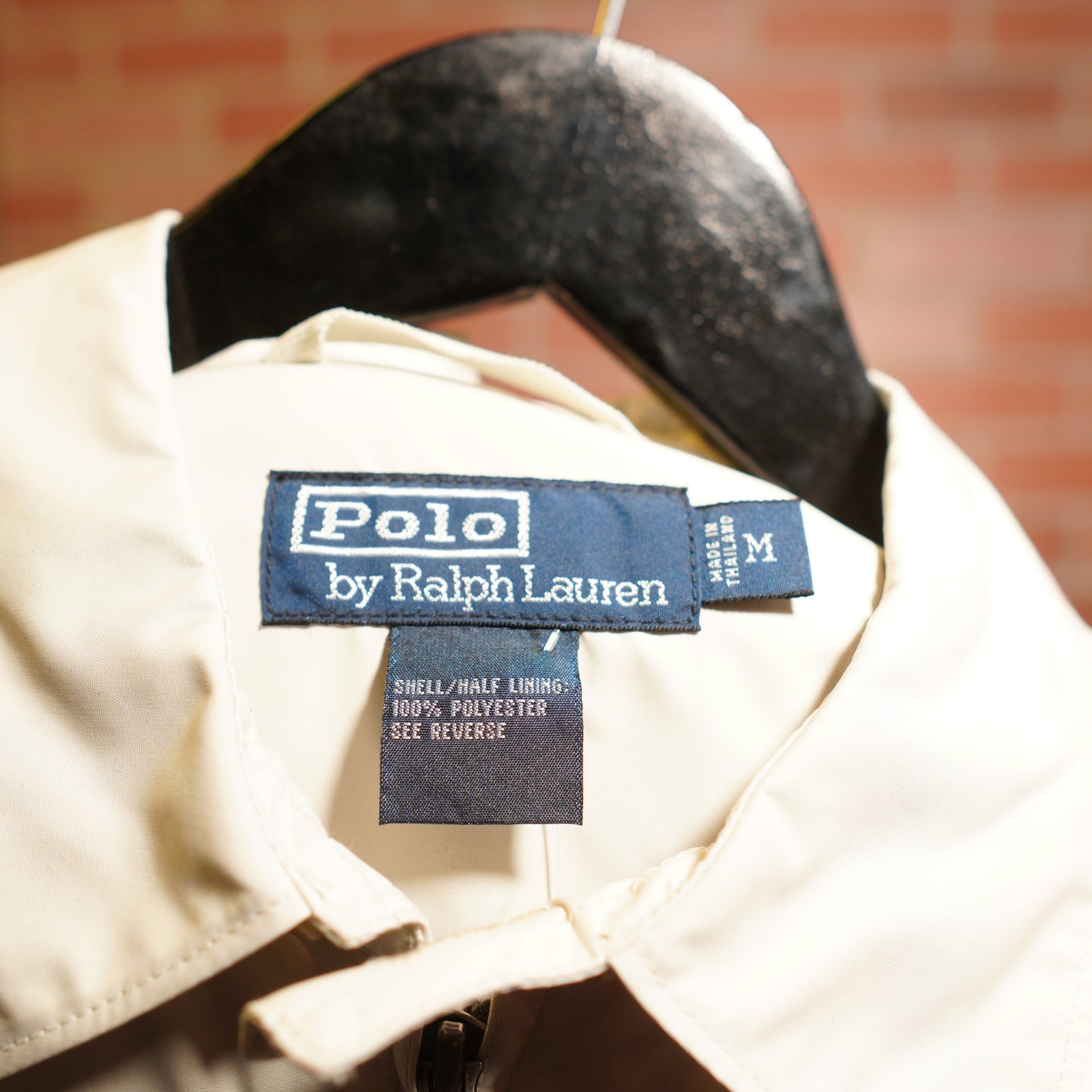 VTG Polo By Ralph Lauren Light Brown Zip-Up Jacket