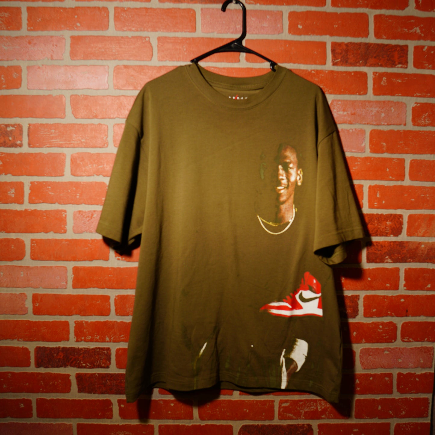 Nike Jordan Brand Olive Tee