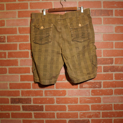VTG Blue Gear Cargo Shorts