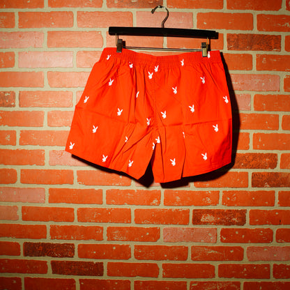 Pleasures X Playboy Red Shorts