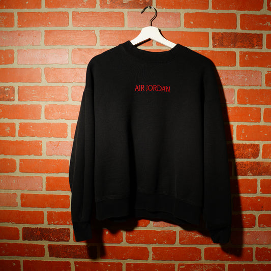 Air Jordan Black Crewneck