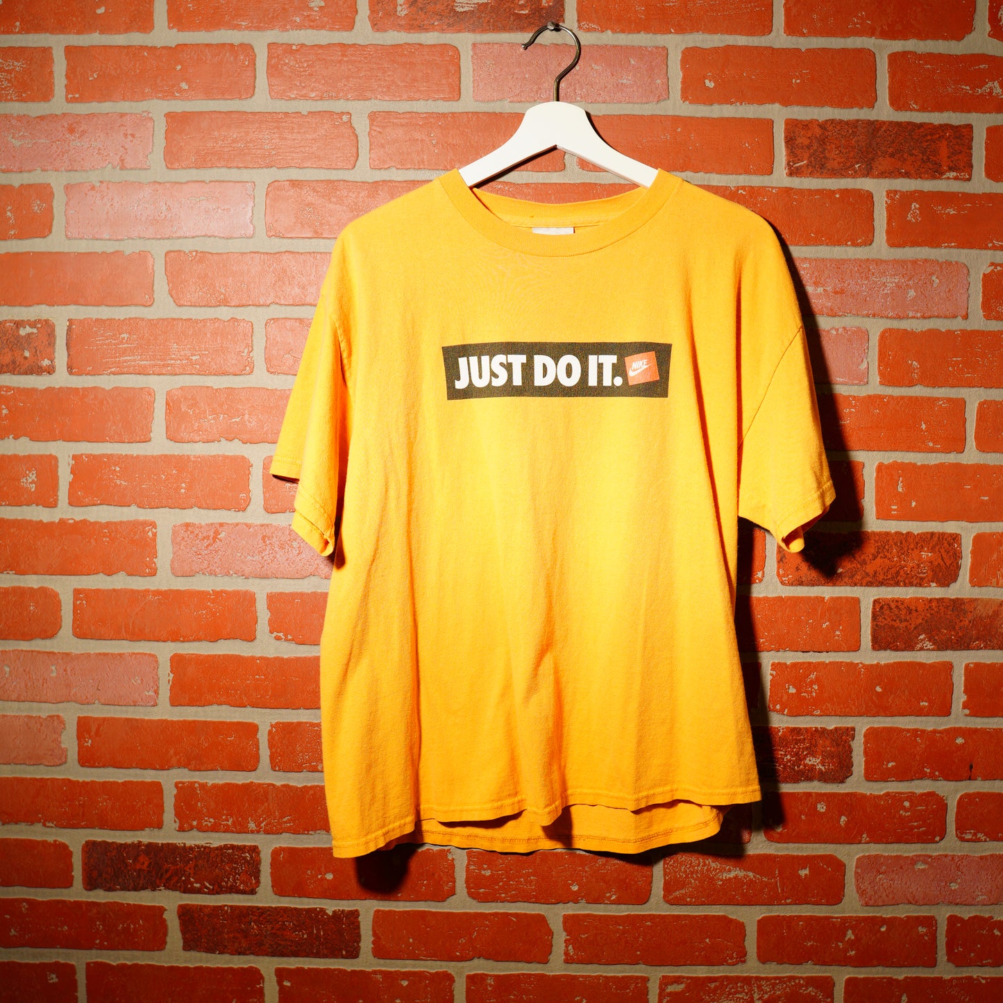 VTG Nike Just Do It Yellow Tee