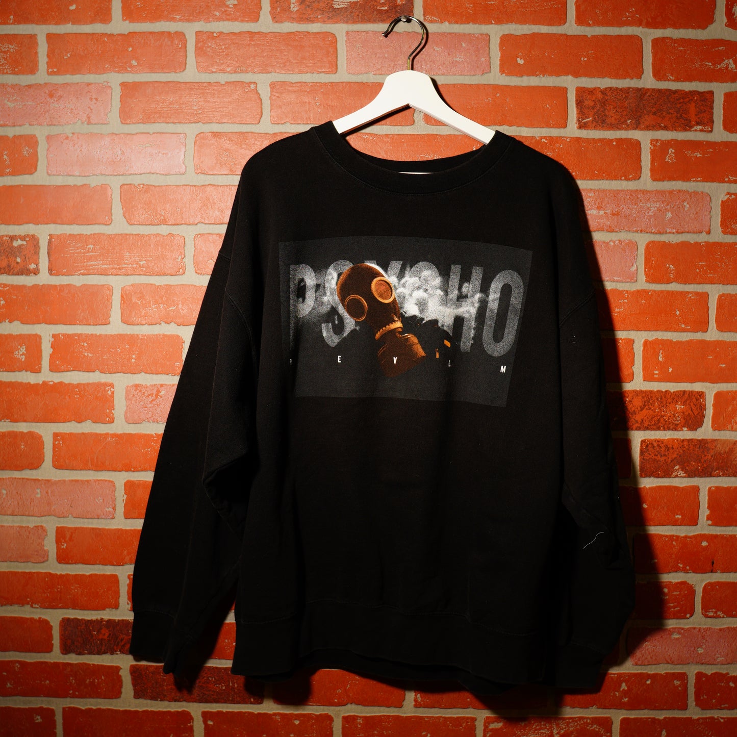 VTG Psycho Black Crewneck