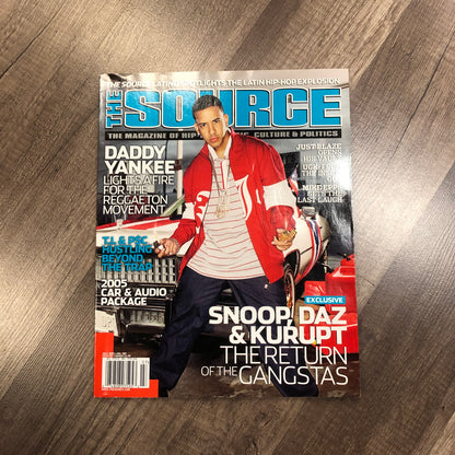 2005 The Source Daddy Yankee Latino Spotlight Magazine