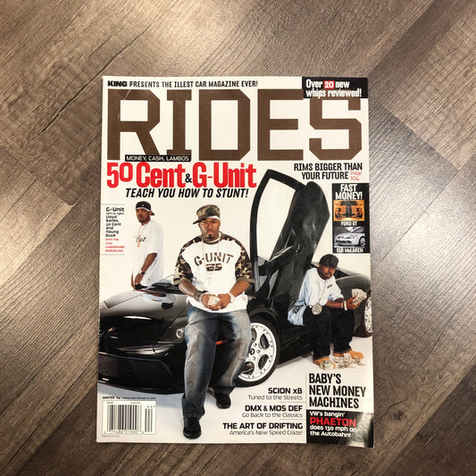 2004 Rides 50 Cent & G Unit Magazine