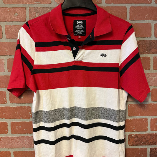Ecko Unltd Red/White/Black Collared Tee (13)