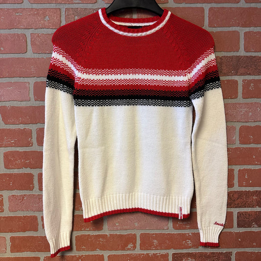 WMNS Southpole Red/White Knit Sweater (12)