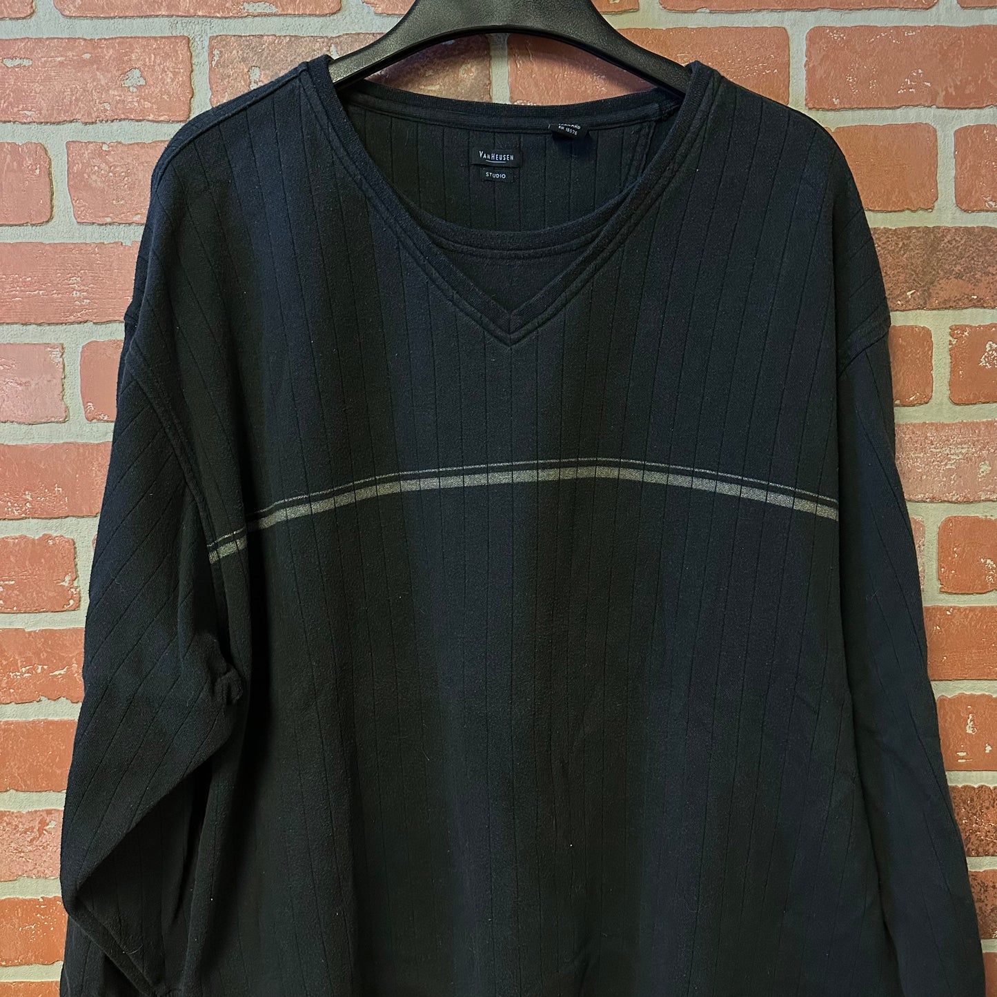 Van Heusen Navy Blue Sweater (11)