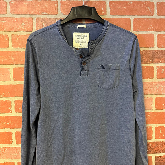 Abercrombie and Fitch blue LongSleeve (8)