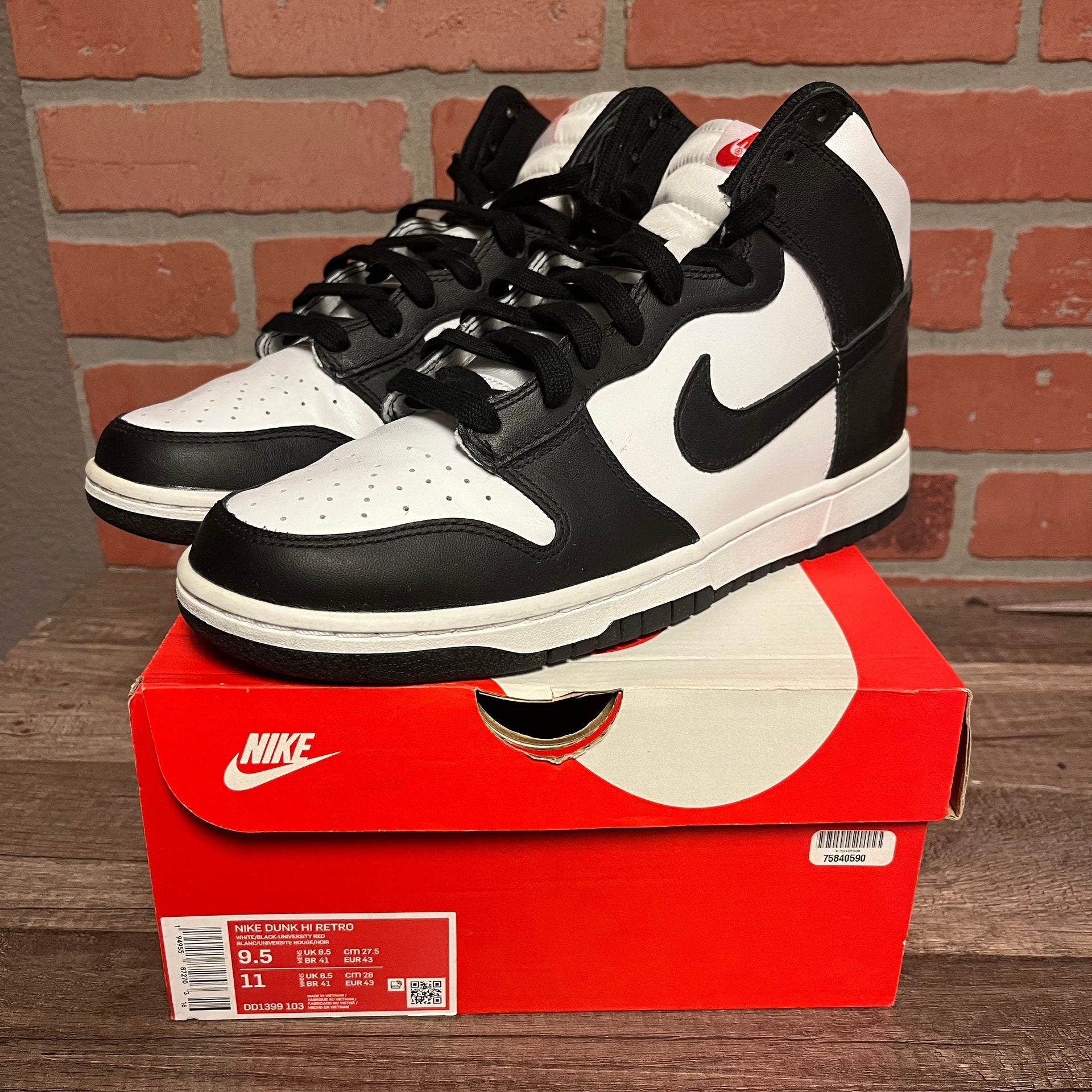 スペシャルプライス NIKE DUNK HIGH RETRO 27.5 - 靴