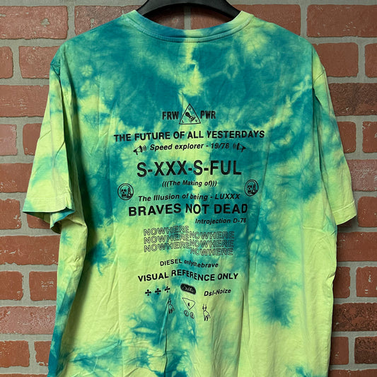 Diesel The Illusion of Being Tye Dye Tee (2)