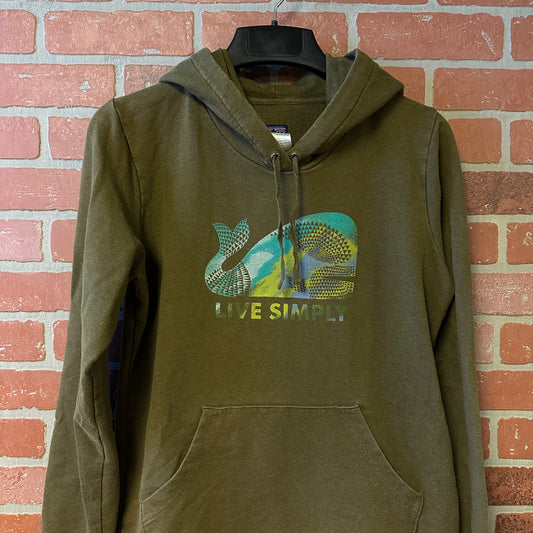 WMNS Patagonia Live Simply Green Hoodie (8)M