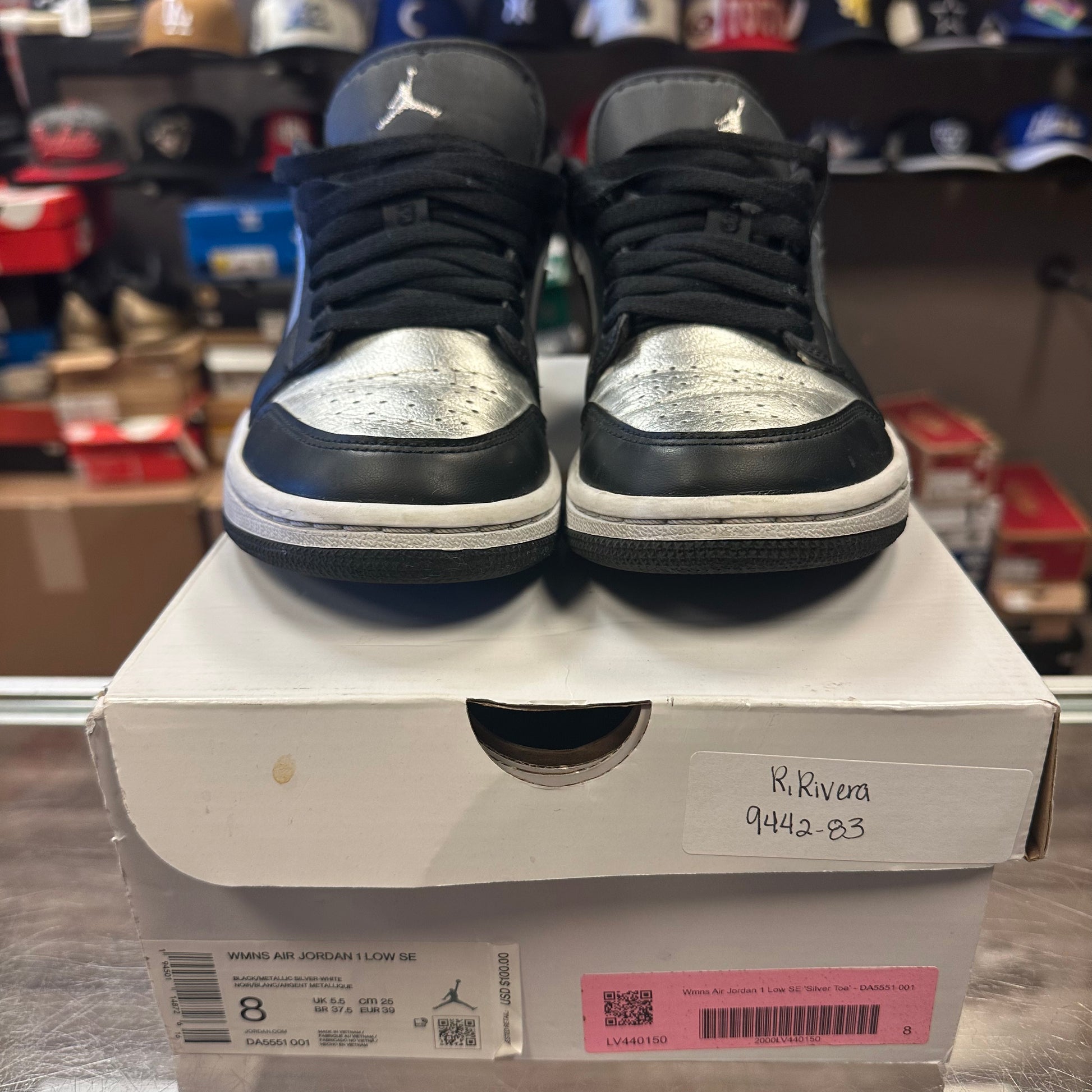 Jordan 1 Low Silver Toe, Where To Buy, DA5551-001