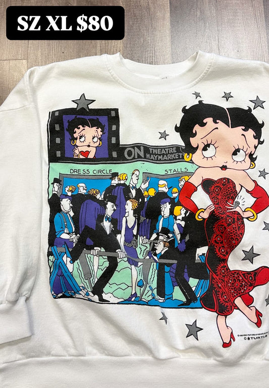 Betty Boop Crewneck Story sale